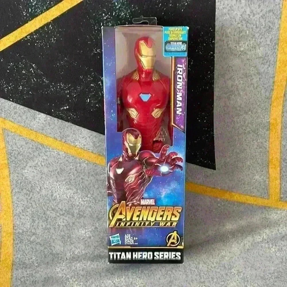 Avengers Marvel Titan Hero Series Collectible 12-Inch Iron Man Action Figure - Picture 1 of 4